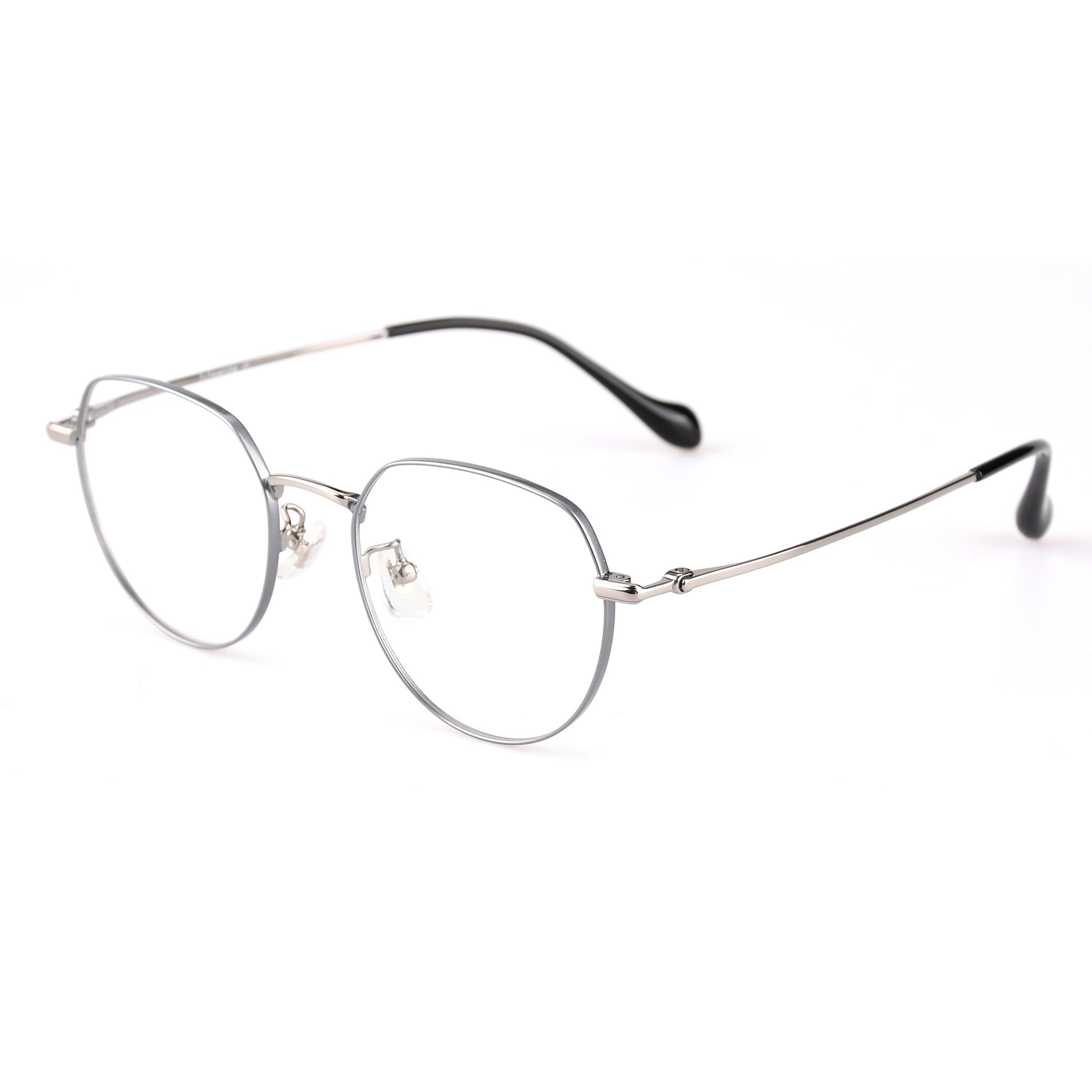 Alcyone Matte Silver silmälasikehykset