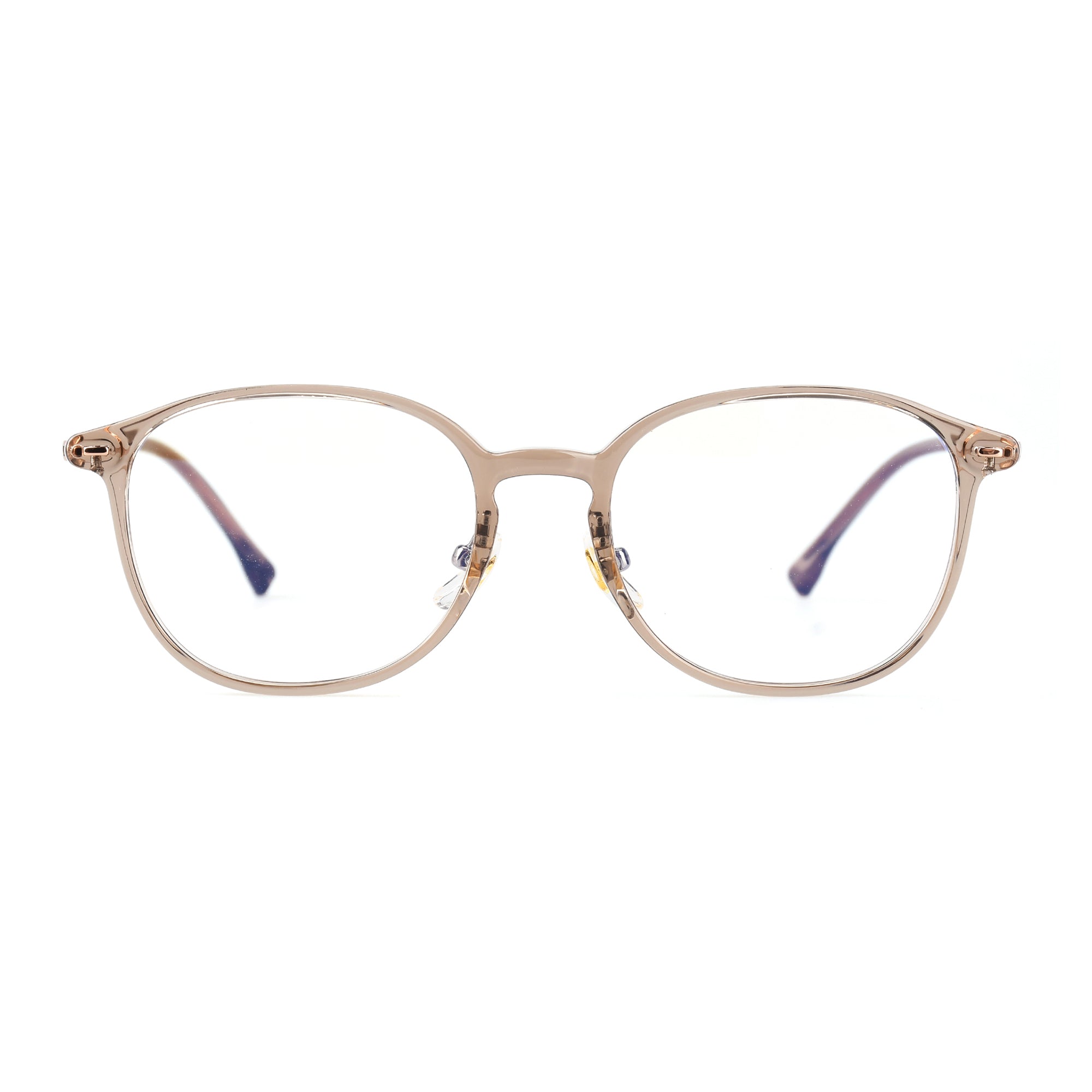 Atalanta Transparent Light Brown silmälasikehykset