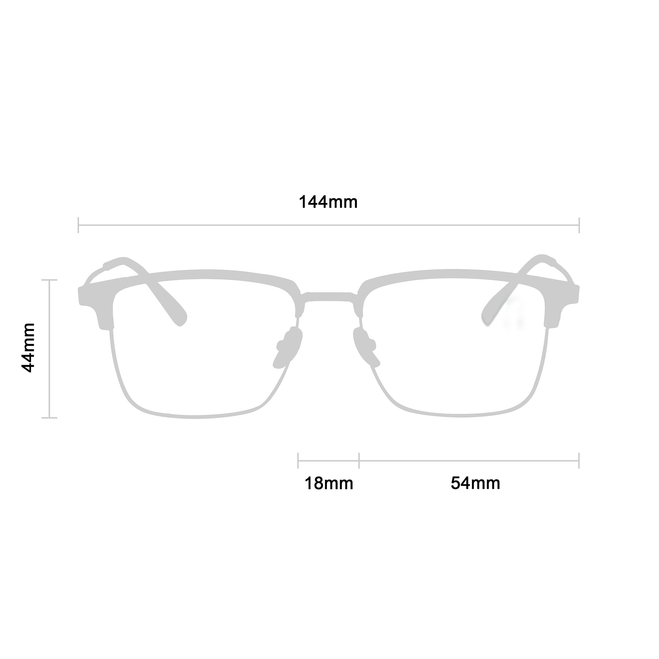 Brutus Gray Gunmetal silmälasikehykset