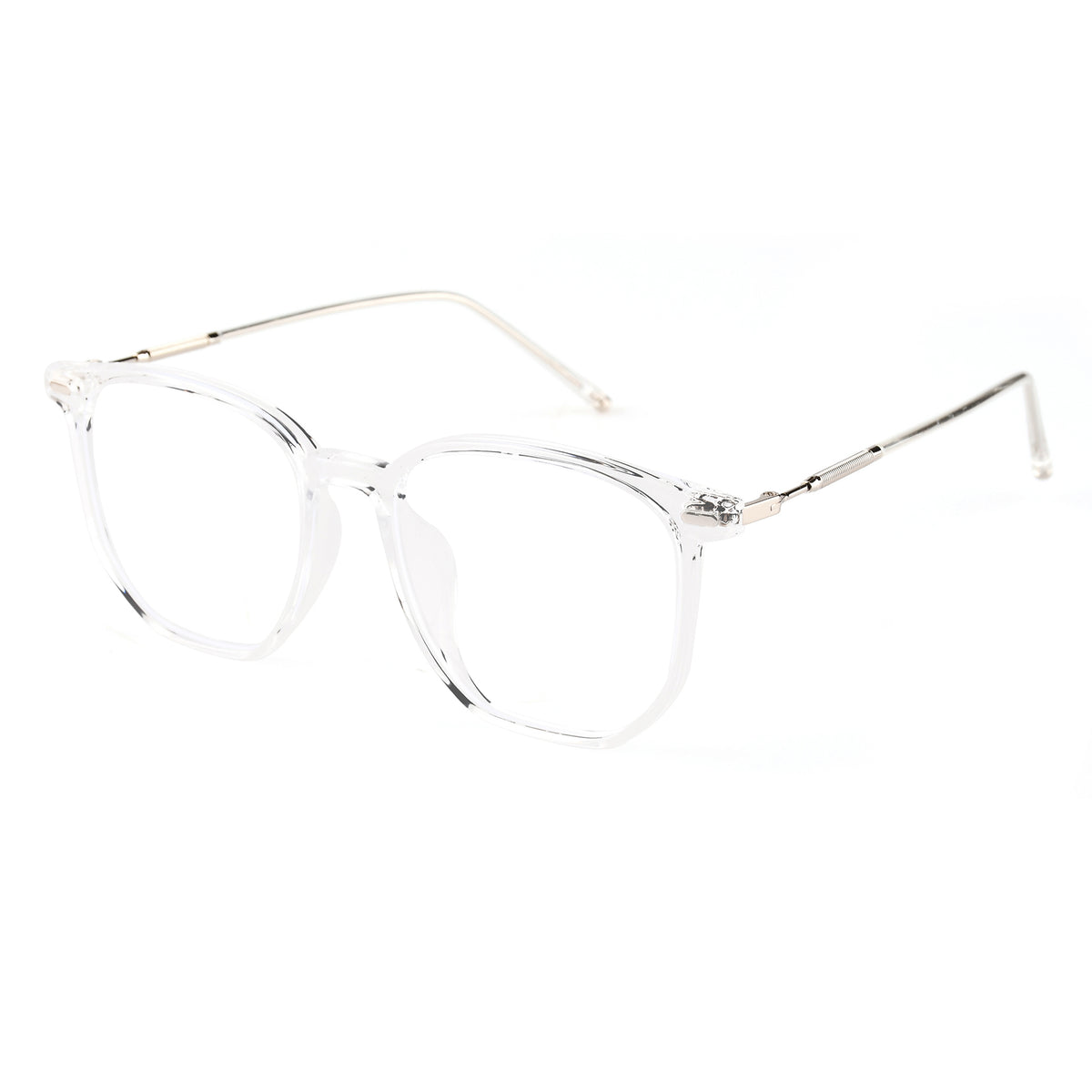 Diphda Transparent Silver silmälasikehykset