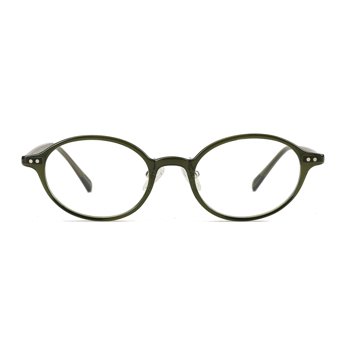 Lacerta Transparent Green silmälasikehykset