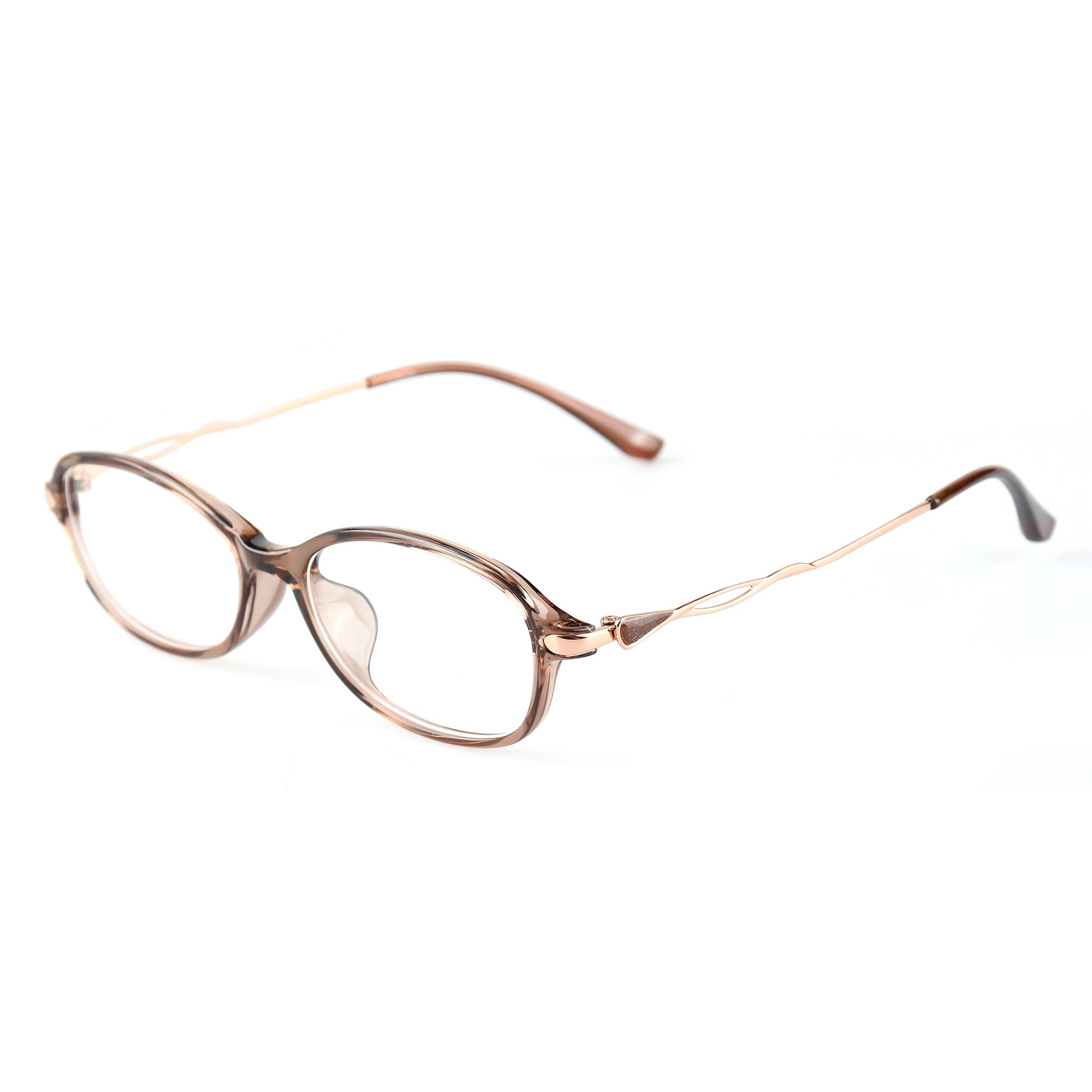 Leto Green Brown silmälasikehykset