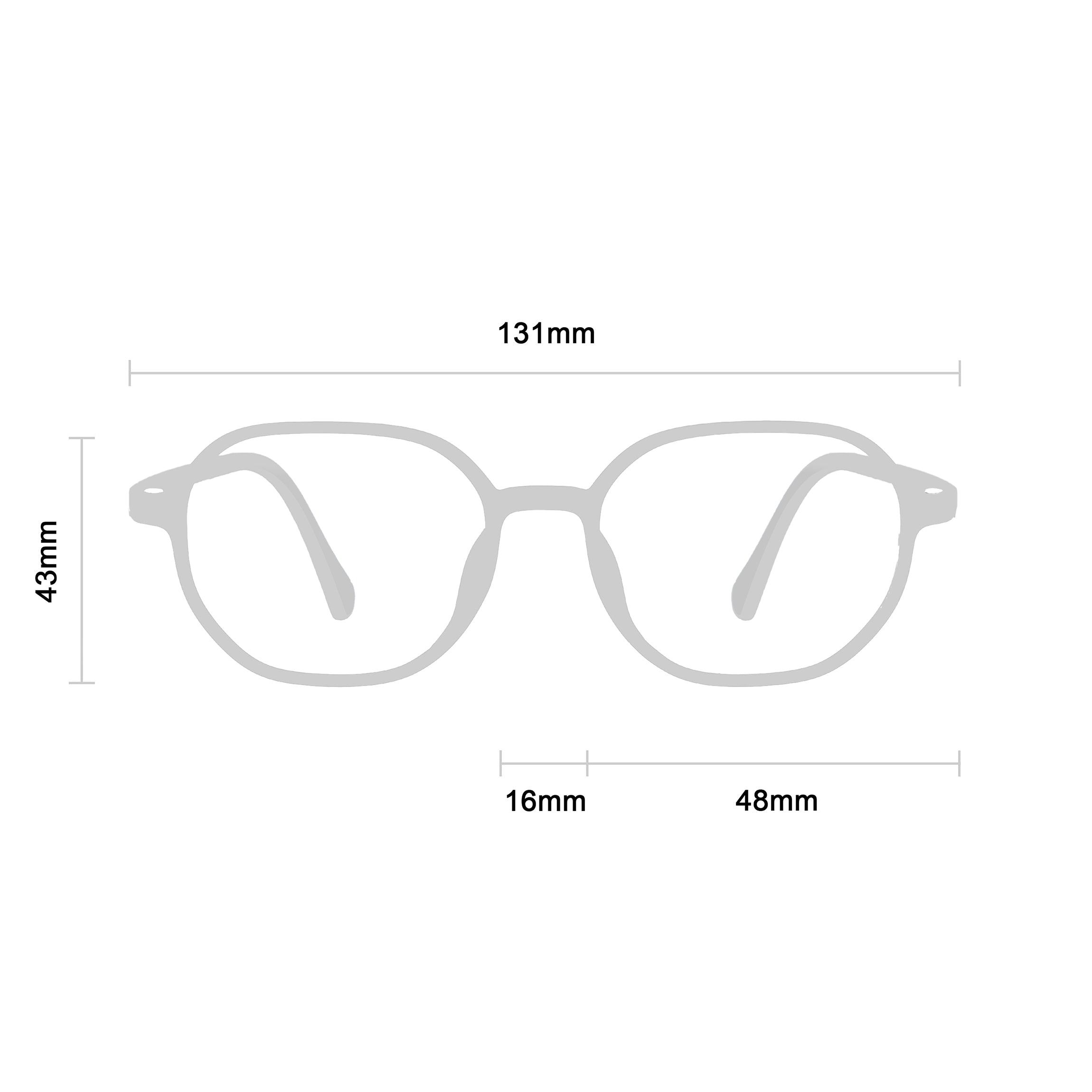 Lila Khaki Transparent silmälasikehykset
