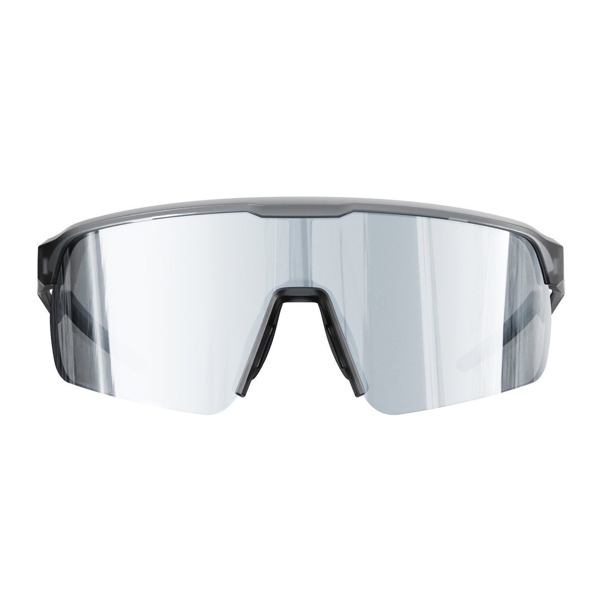 Rind Transparent Gray Silver urheilulasit